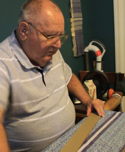 Image of Bob at his loom